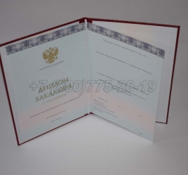 Красный Диплом Бакалавра 2024г ООО "Знак" в Махачкале